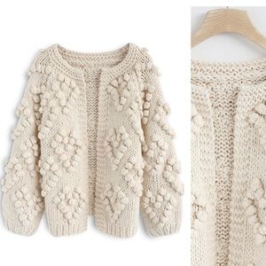 Chic wish cream  sweater